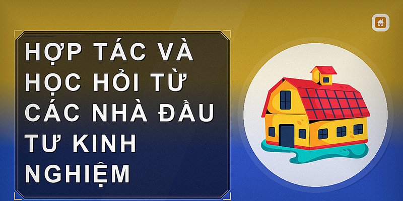 Hợp tác và học hỏi từ các nhà đầu tư kinh nghiệm